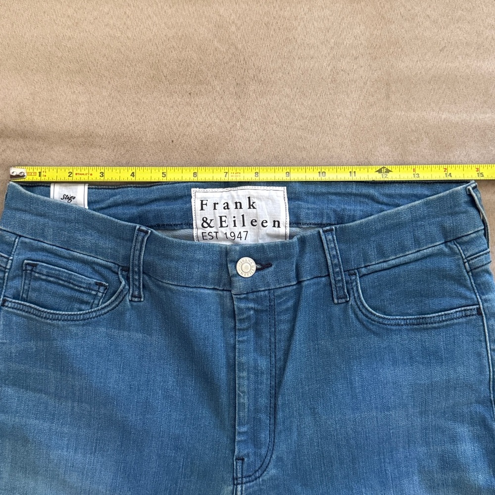 Frank & Eileen Sligo Skinny Jeans Womens Size 31 Light Blue Denim Jeans - Picture 5 of 11